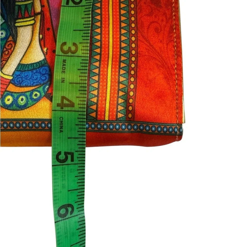 Colorful Boho Indian-Inspired Clutch‎ Wallet